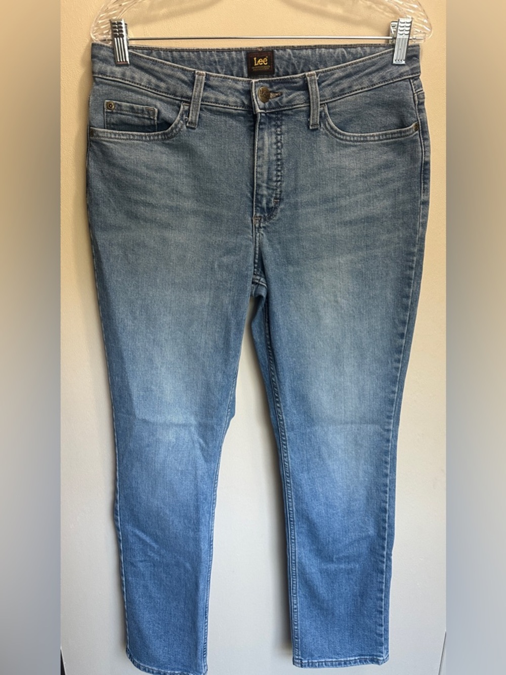 Lee Women's Medium Blue Skinny Jeans 10M